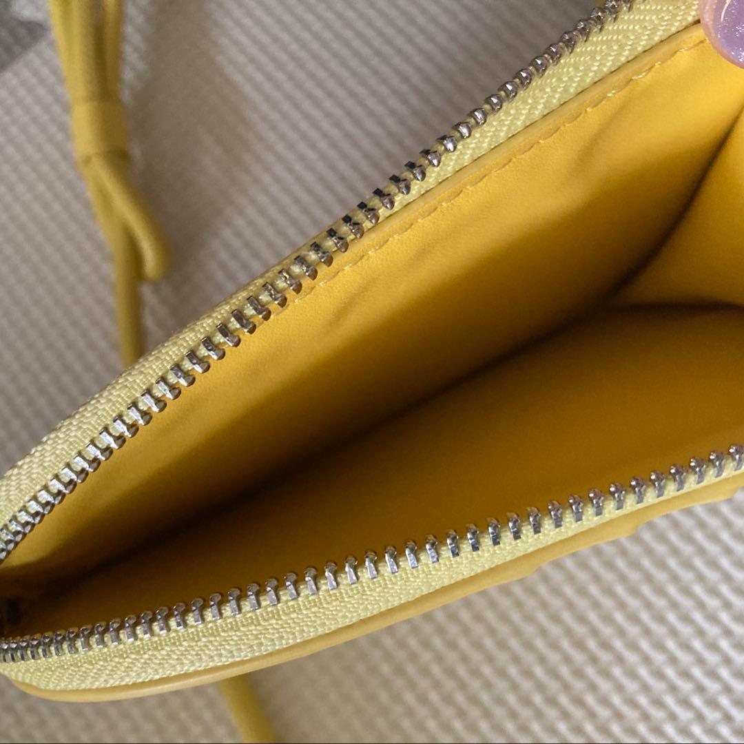 ajew yellow compact wallet