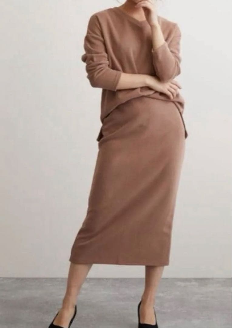 Coo+i Knit Setup, Brown, L Size, Brand New with Tags
