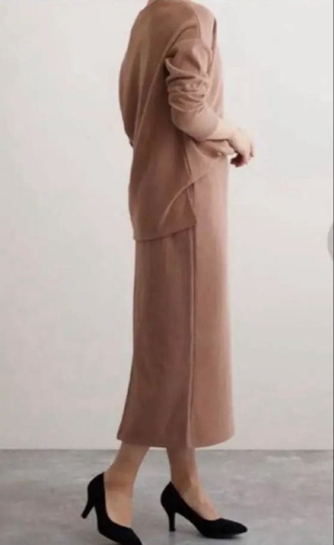 Coo+i Knit Setup, Brown, L Size, Brand New with Tags