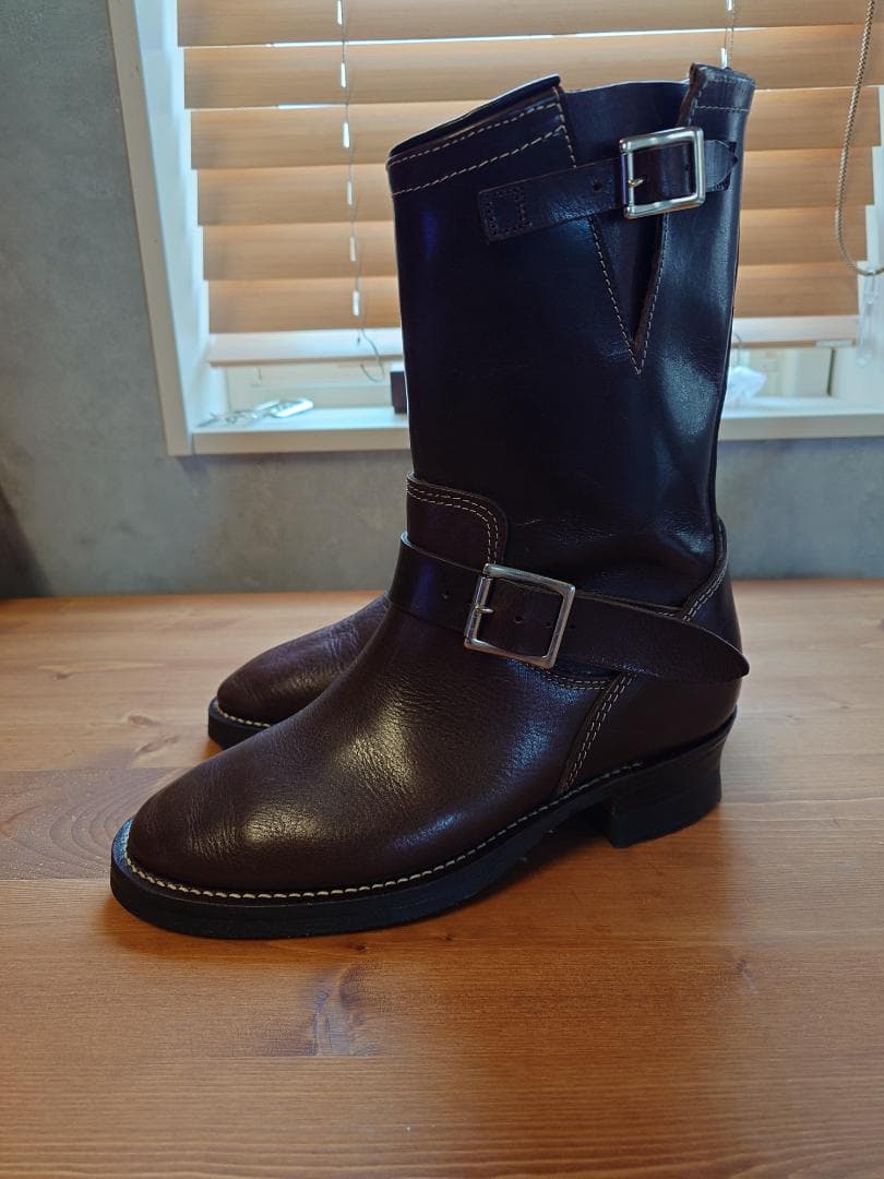 Horsehide Engineer Boots