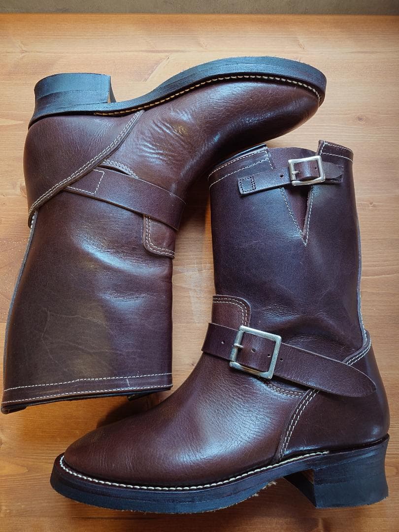 Horsehide Engineer Boots