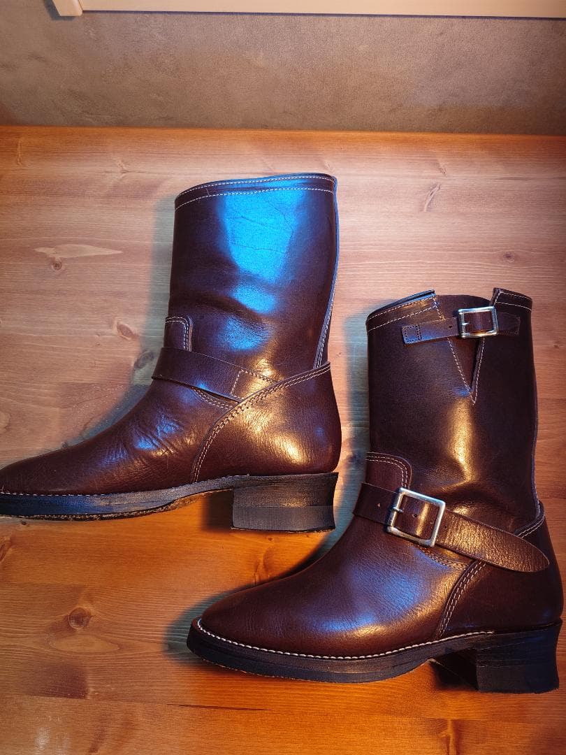 Horsehide Engineer Boots