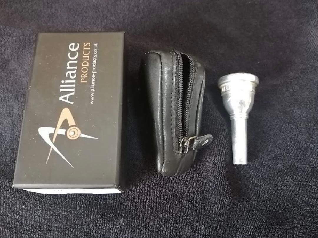 Alliance 1B Alliance Cornet Mouthpiece Used with Case