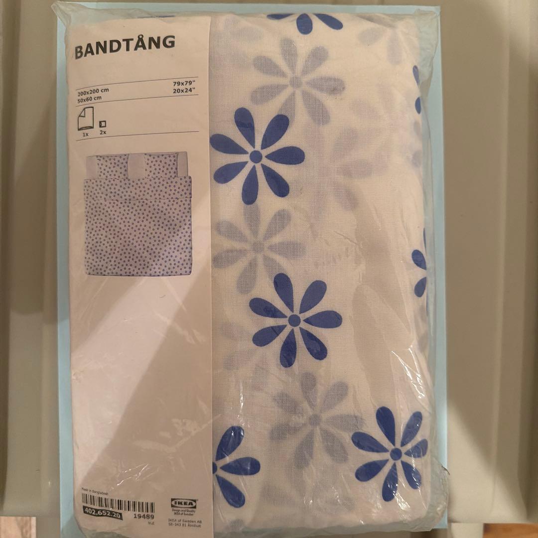 blue floral