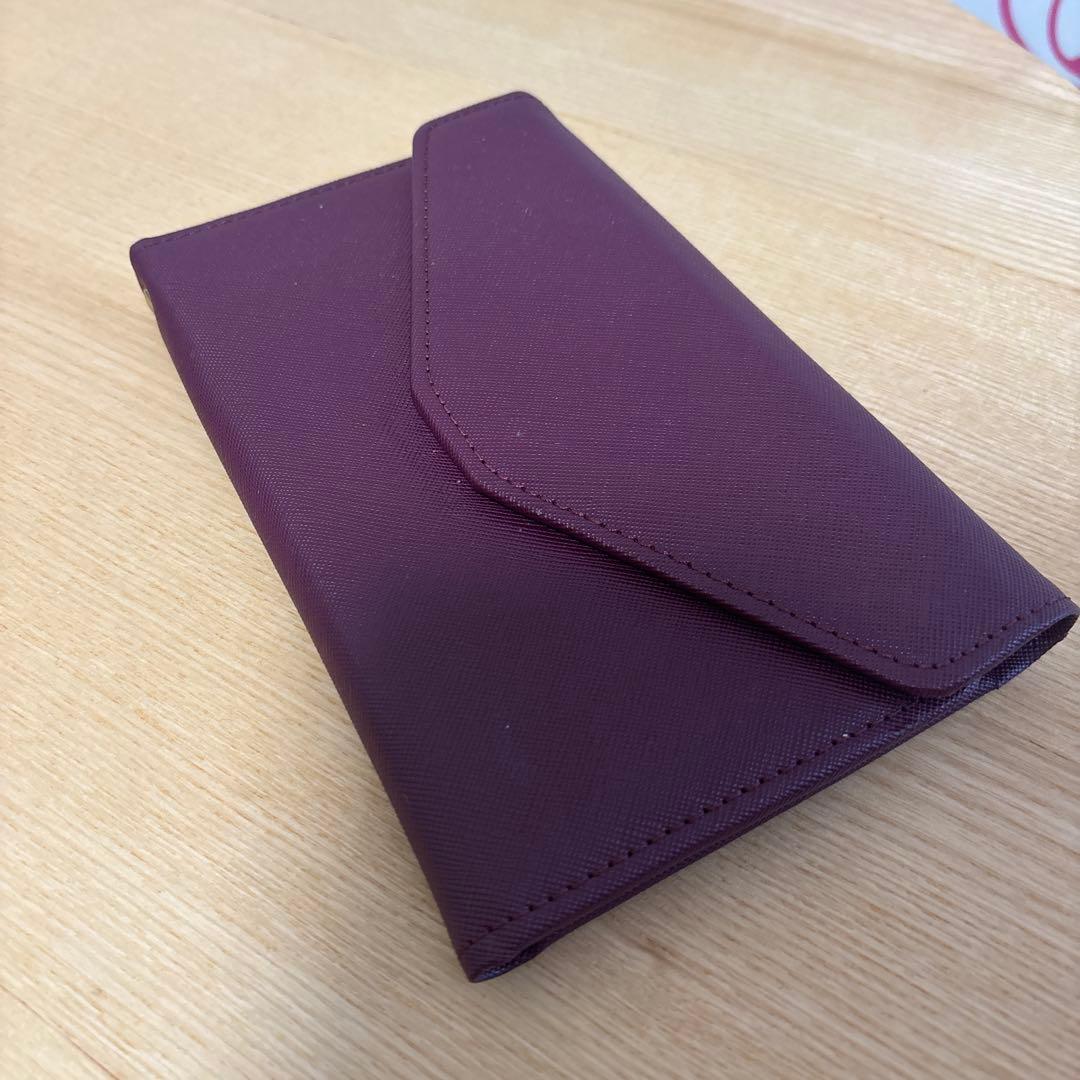 Burgundy Passport Case