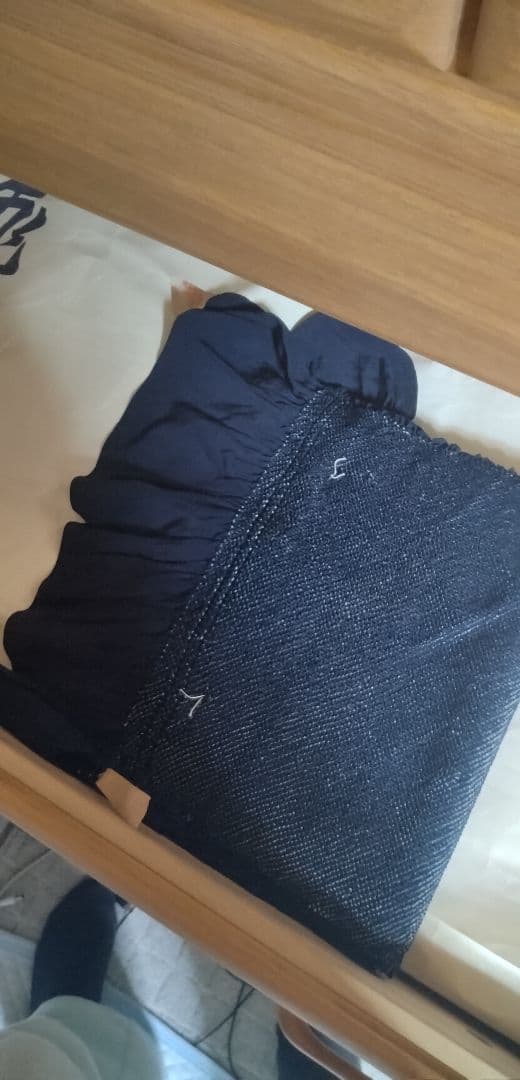 Heko Obi, All Hand-Dyed, Brand New, Raw Silk, Navy Blue