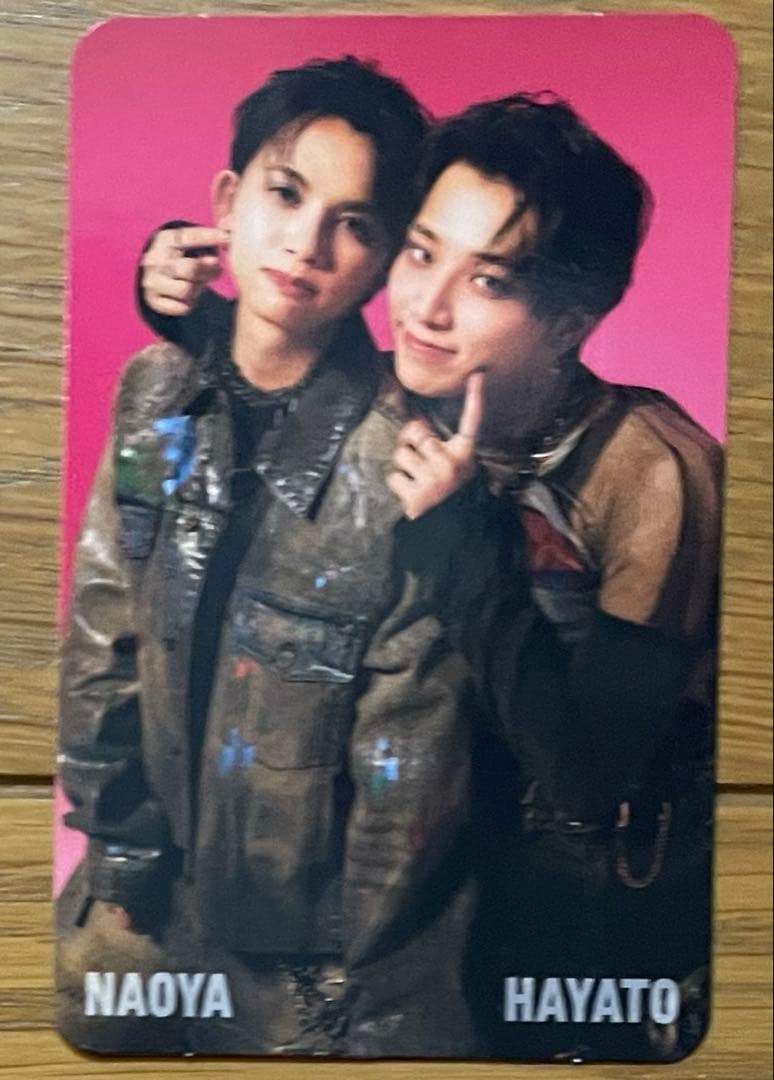 WANEN WARAiNA Trading Card Hayato Takao, Naoya Kusakawa