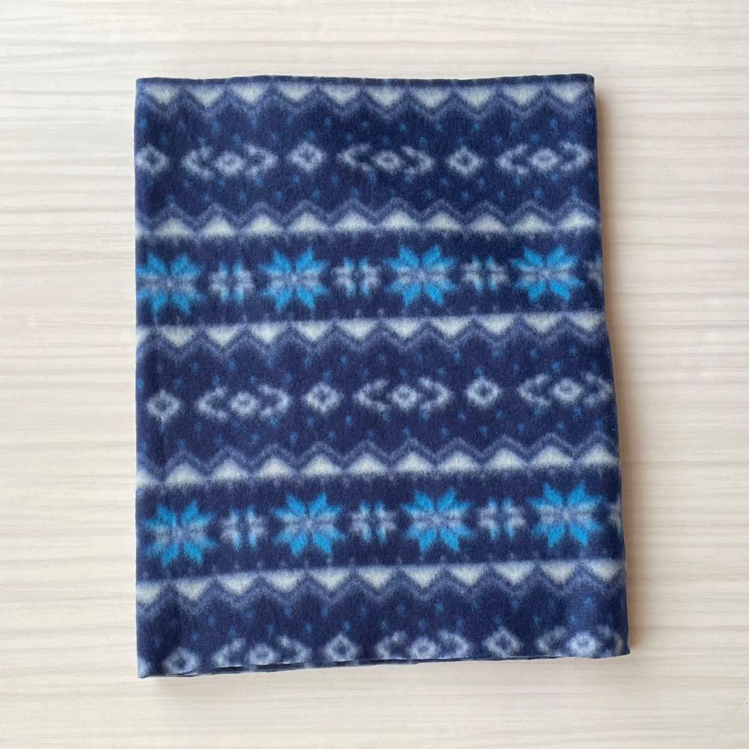 Nordic Pattern Fleece Fabric Scraps