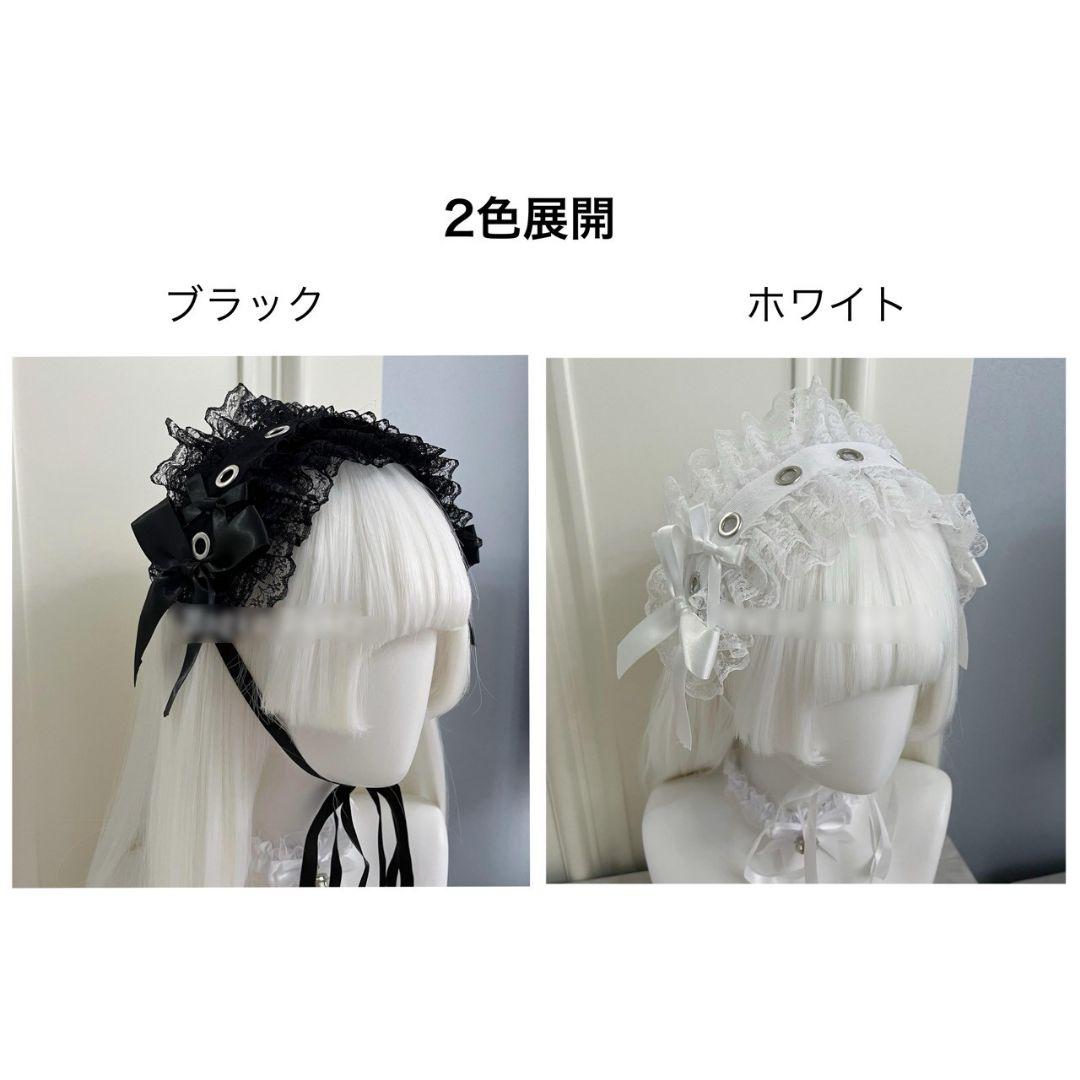 Headdress Black Gothic Jirai Kei Lolita Hairpin Hair Accessory