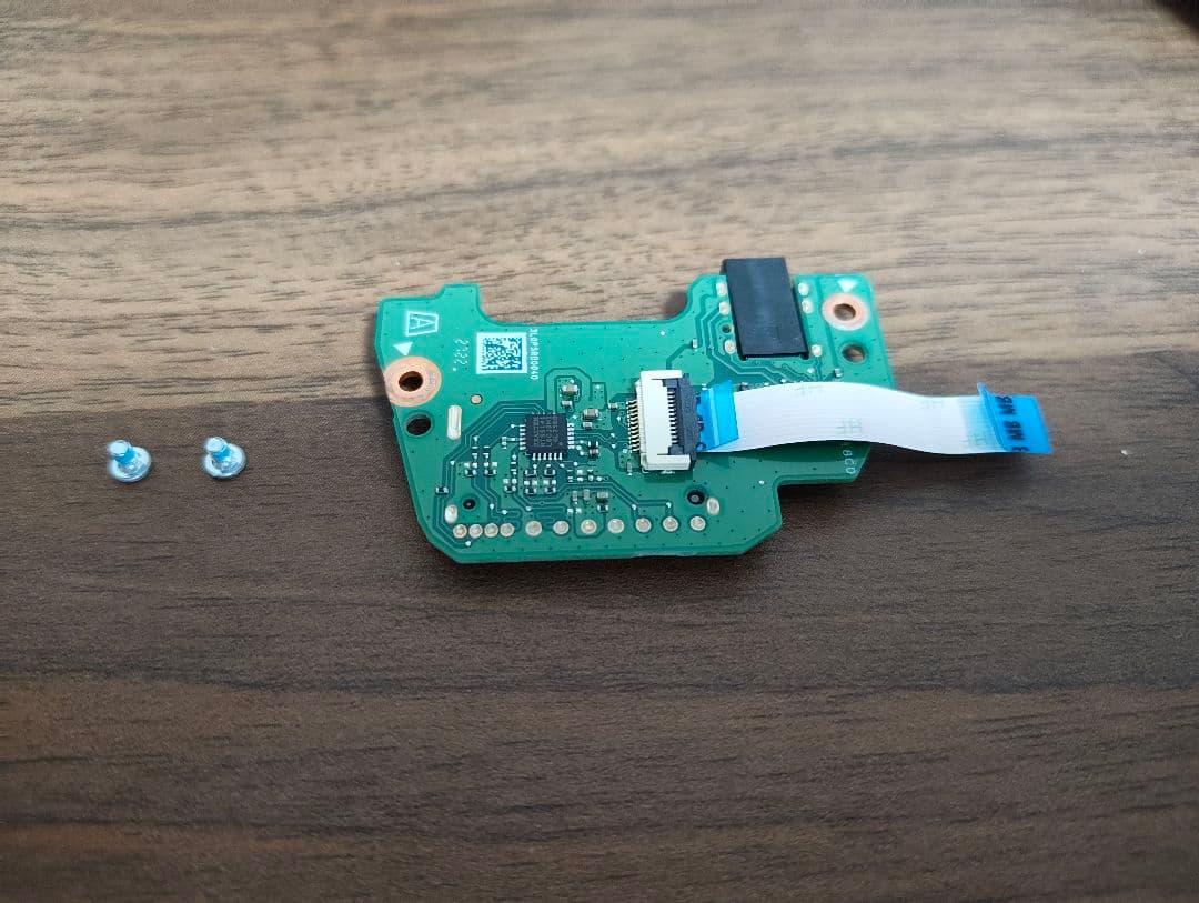 Laptop I/O Board (SD Card Reader/Audio Jack) with Screws