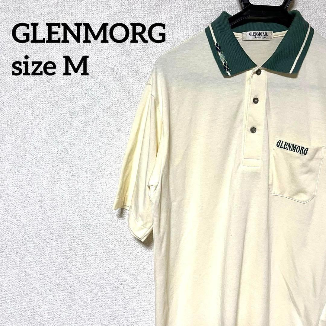 GLENMORG [M] Golf Polo Shirt, Short Sleeve, Men's, Two-Tone