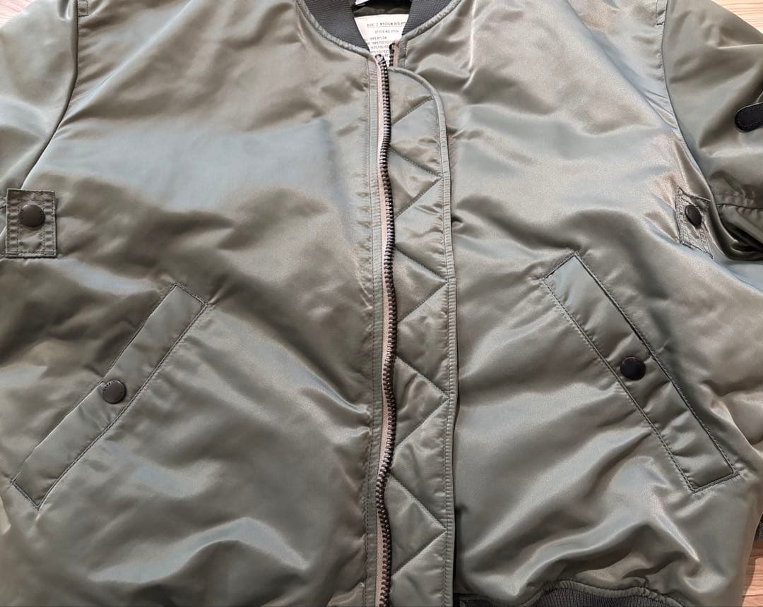 HYKE MA-1 Olive Size 2