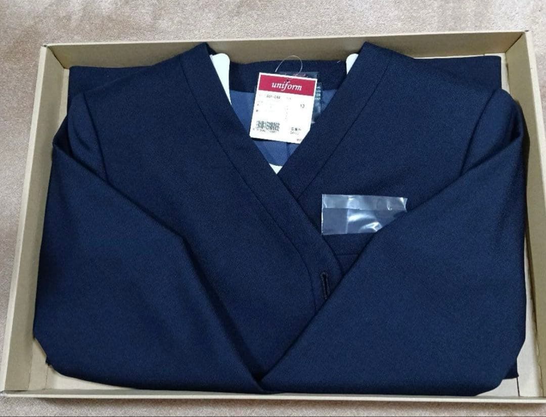 New, Unused Hiroshima Chusei Uniform Eton-style Blazer, Girls' School Uniform, Size 12