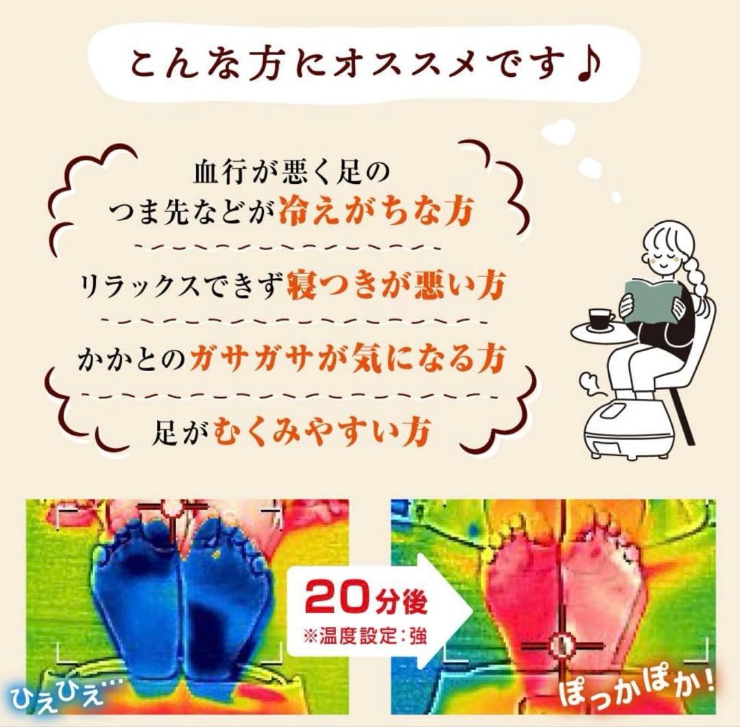 New, unused THANKO Steam Foot Bath - Foot Sauna