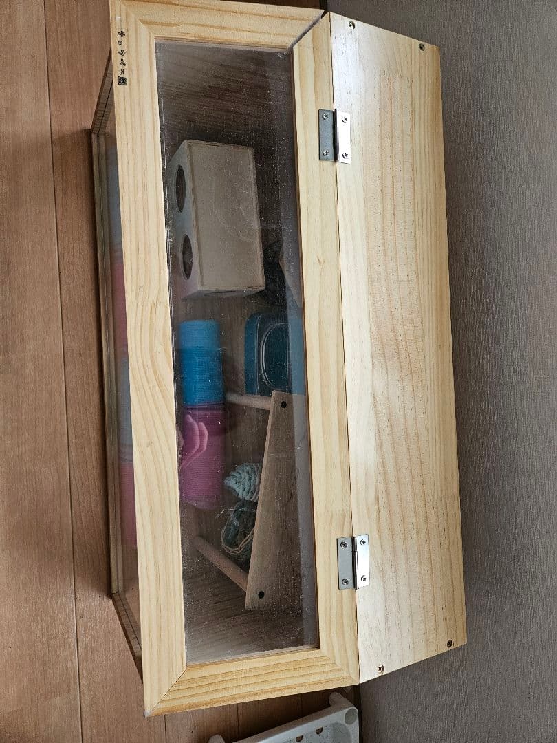 wooden glass