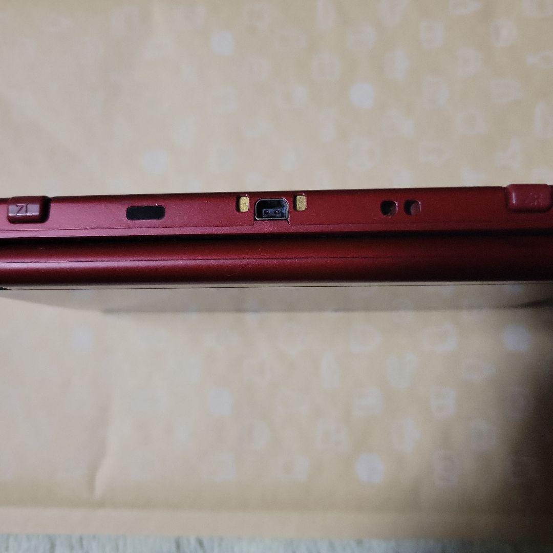 【Used Game Console】New Nintendo 3DS LL Metallic Red + 4 Software Titles