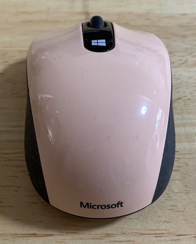 Microsoft Genuine Wireless Mouse Pink Microsoft