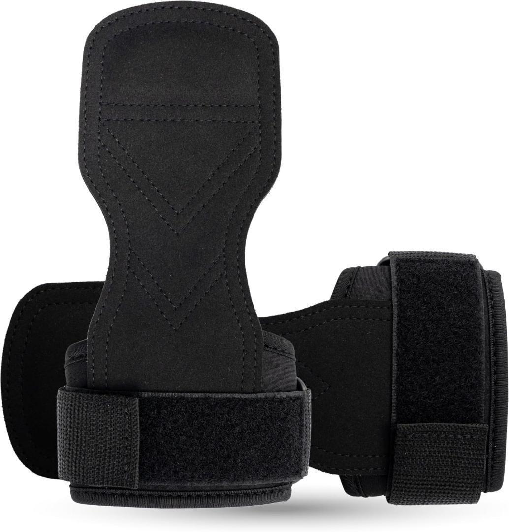 Power Grip, L Size, Non-Slip SBR Material, Left and Right Set, Black