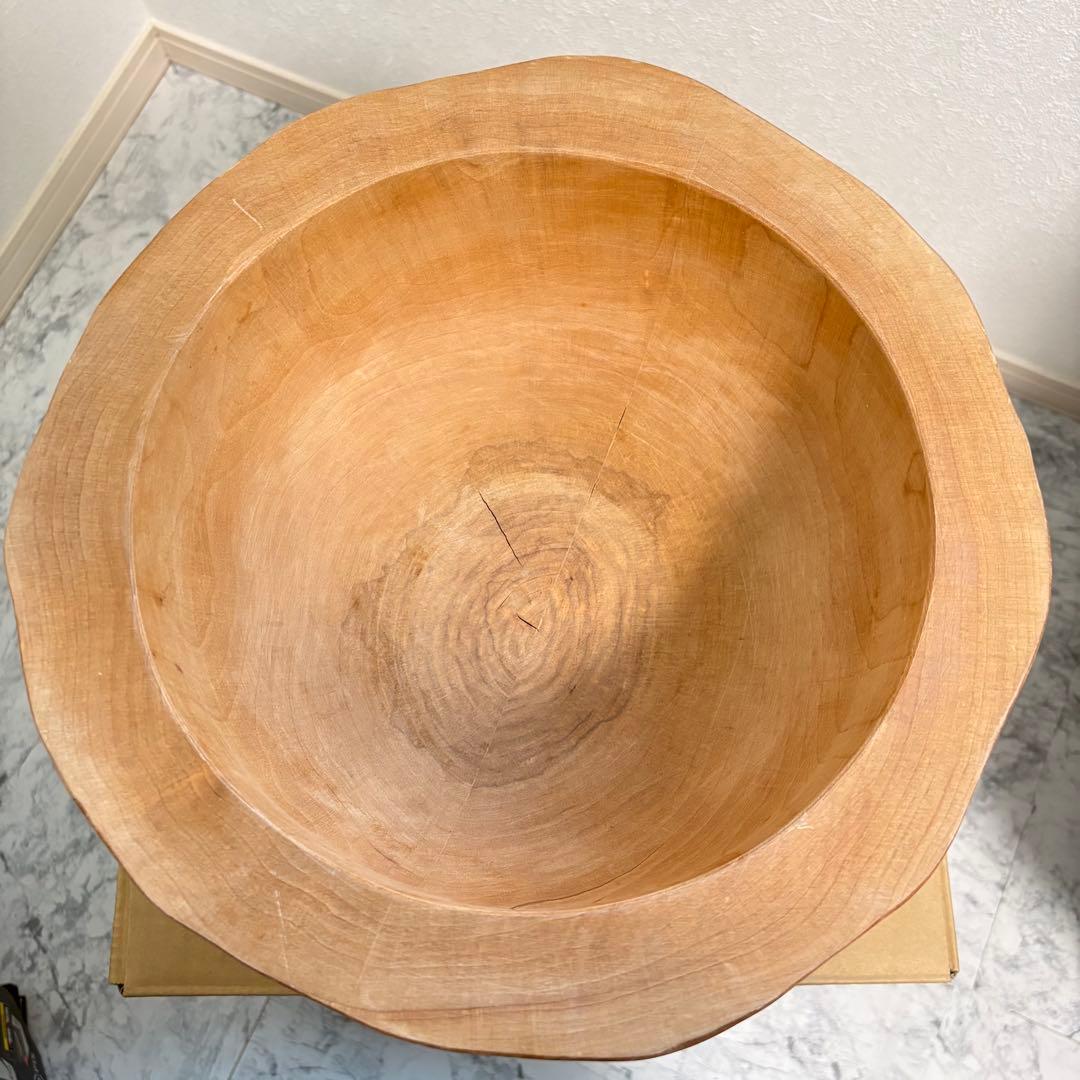 Used only once ? Mortar and Pestle Set - Mini Mortar, 1-sho capacity, Wooden, Natural Wood, Mochi Making