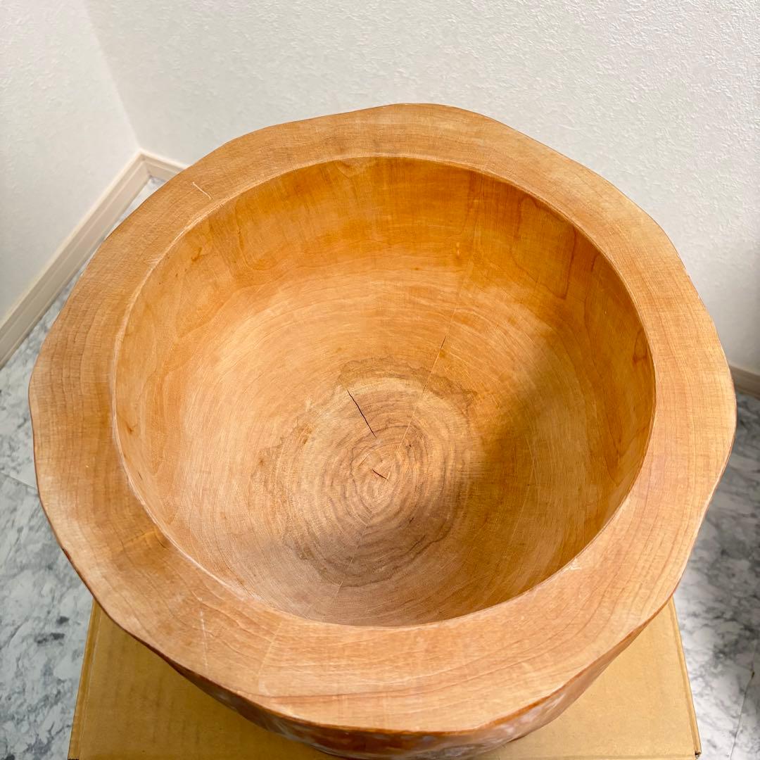Used only once ? Mortar and Pestle Set - Mini Mortar, 1-sho capacity, Wooden, Natural Wood, Mochi Making