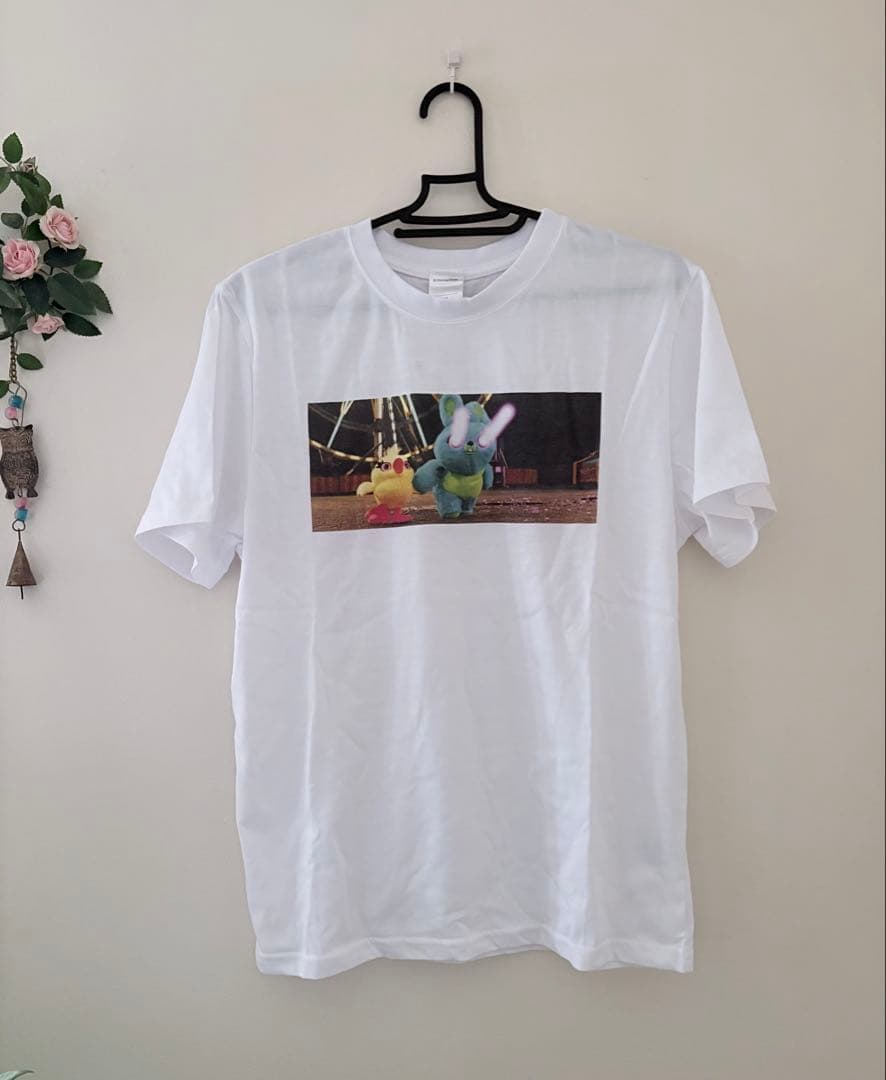 【New】Disney Toy Story Short Sleeve T-Shirt Ducky & Bunny