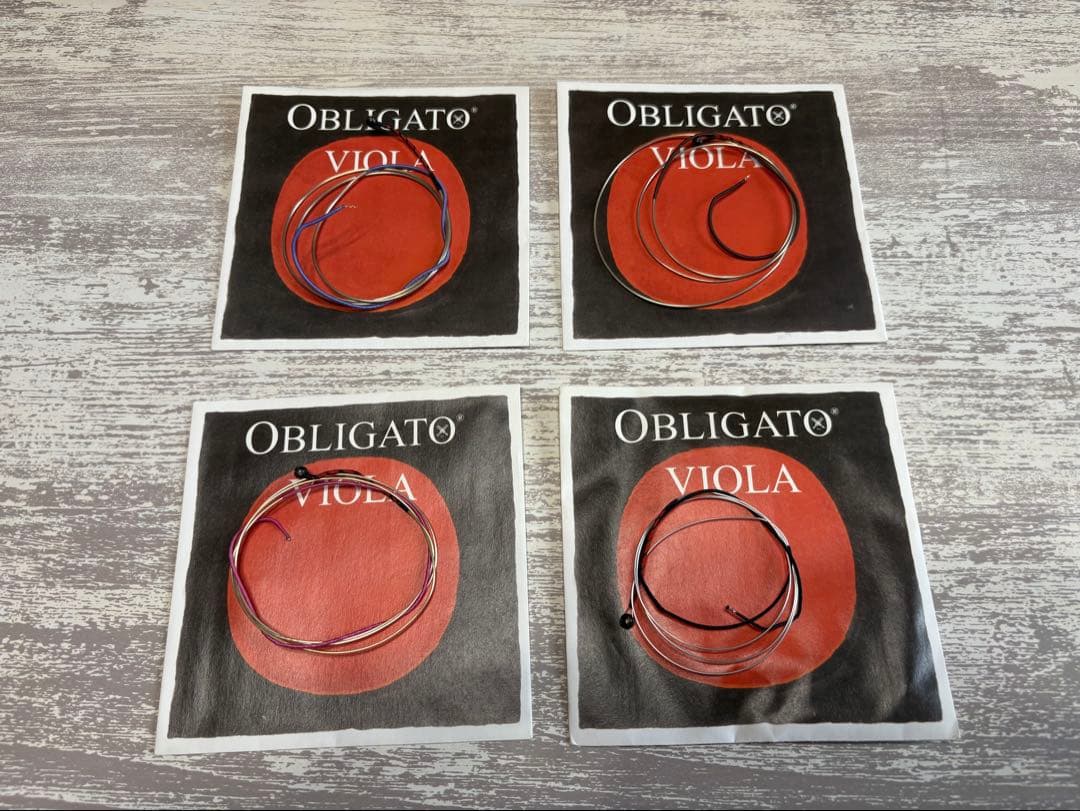 【Used】OBLIGATO Viola String ADGC Set