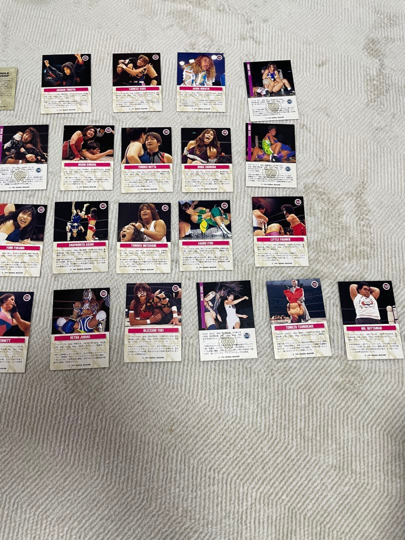 Pro Wrestling Cards Bulk Sale - All Japan Women's Pro-Wrestling