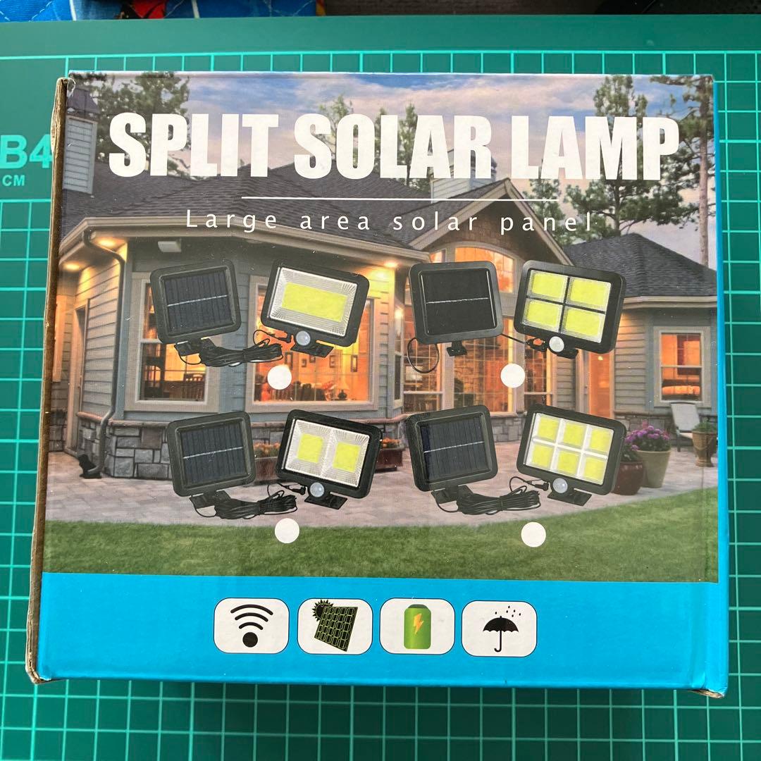 【Unused Item】Solar Light with Motion Sensor for Security (56 LEDs)