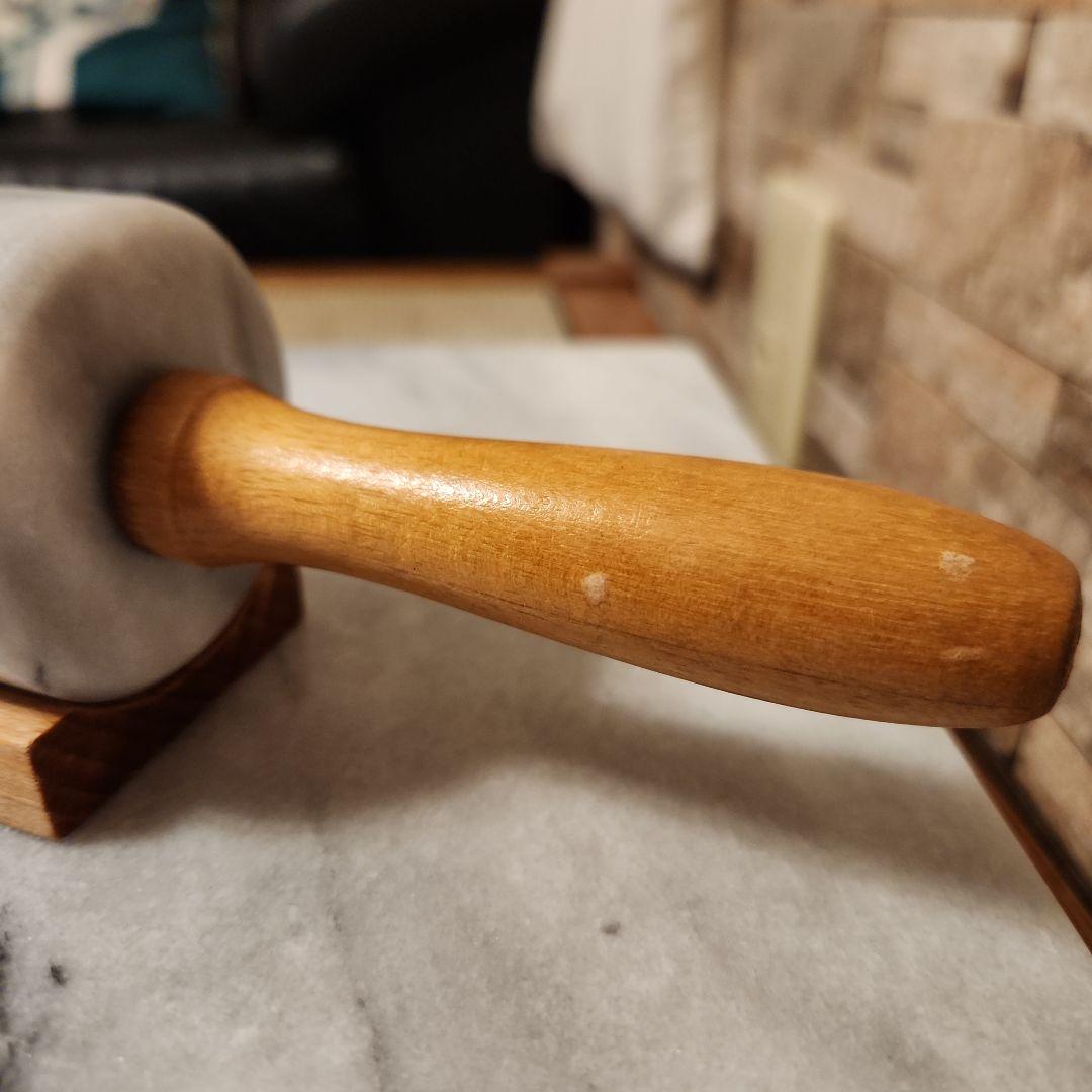 Marble pastry board and rolling pin set