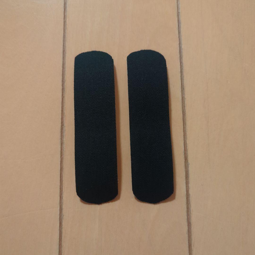 【For Fingers, 2.5cm x 10cm】200 Sheets, Black, Fitting Tape