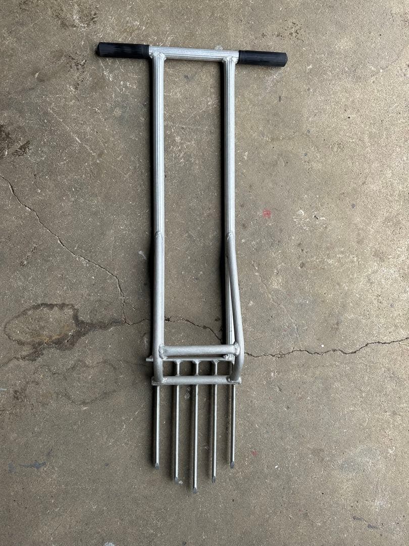 Gardening Ultra-Lightweight 5-Tine Aluminum Fork
