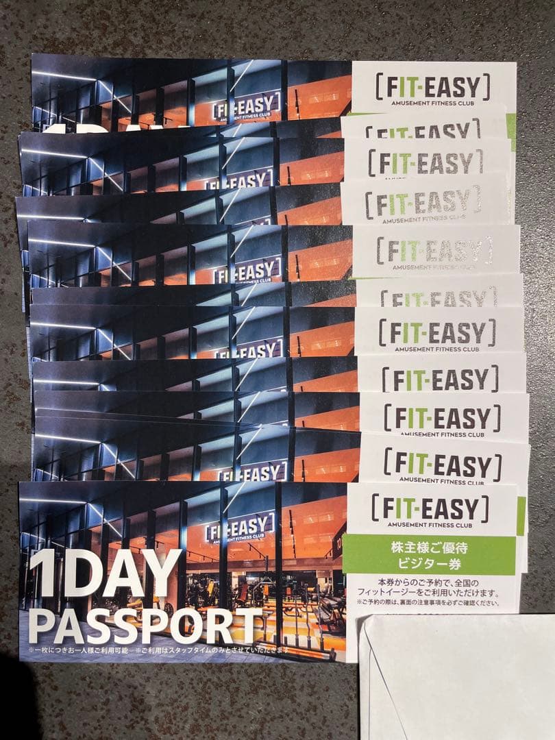Fit-Easy Visitor Pass - 12 Tickets