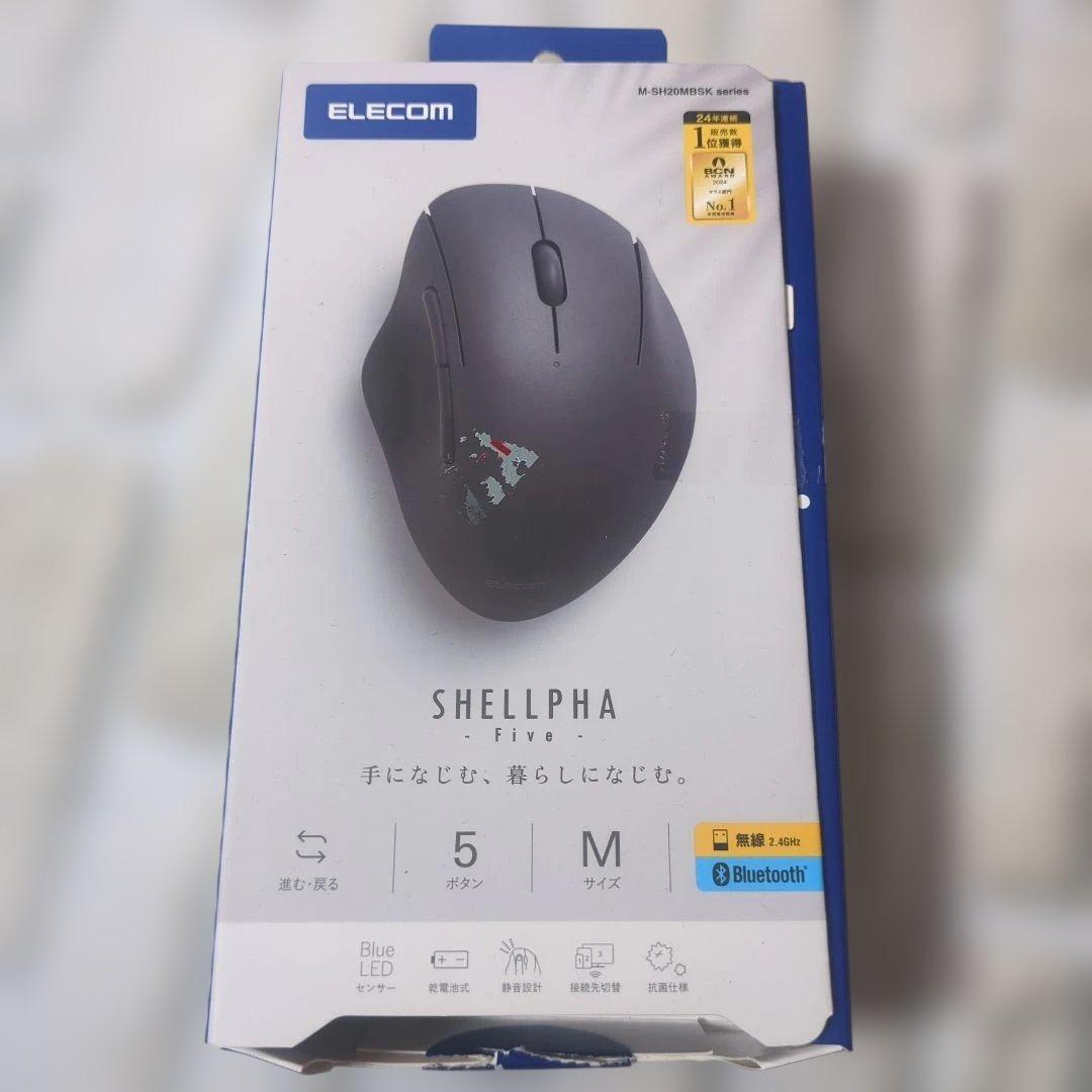 【Unused】ELECOM Bluetooth Mouse M-SH05MBK