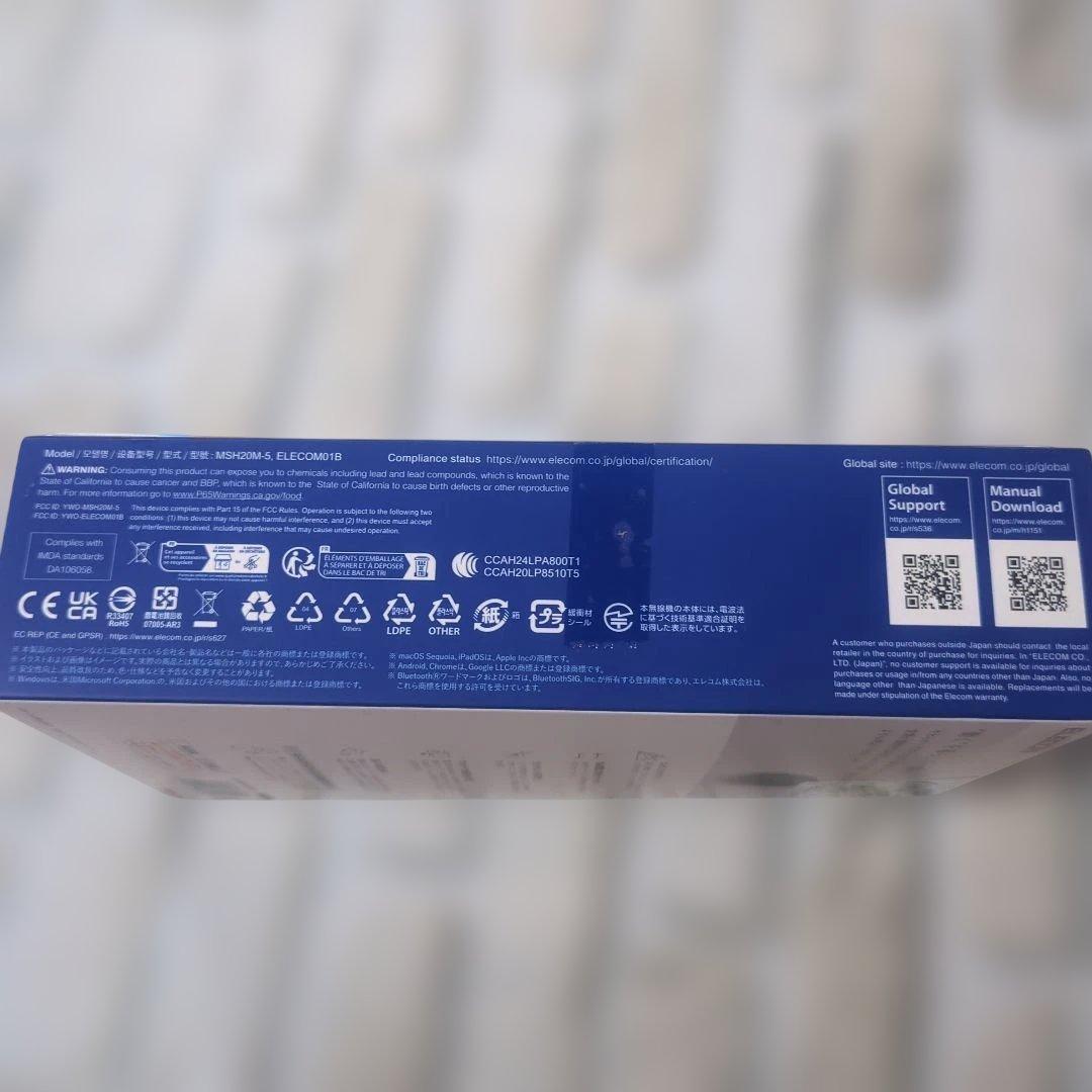 【Unused】ELECOM Bluetooth Mouse M-SH05MBK