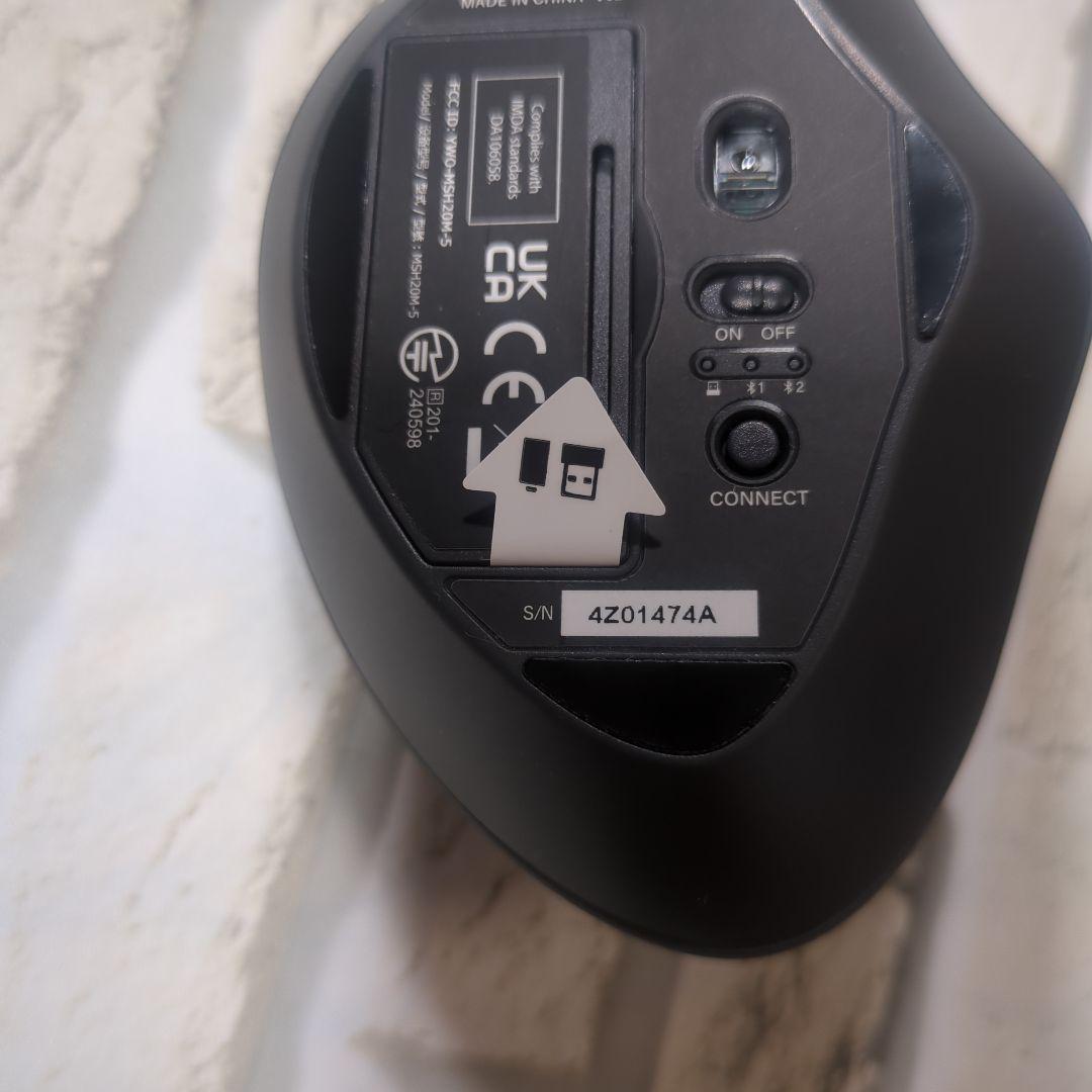 【Unused】ELECOM Bluetooth Mouse M-SH05MBK