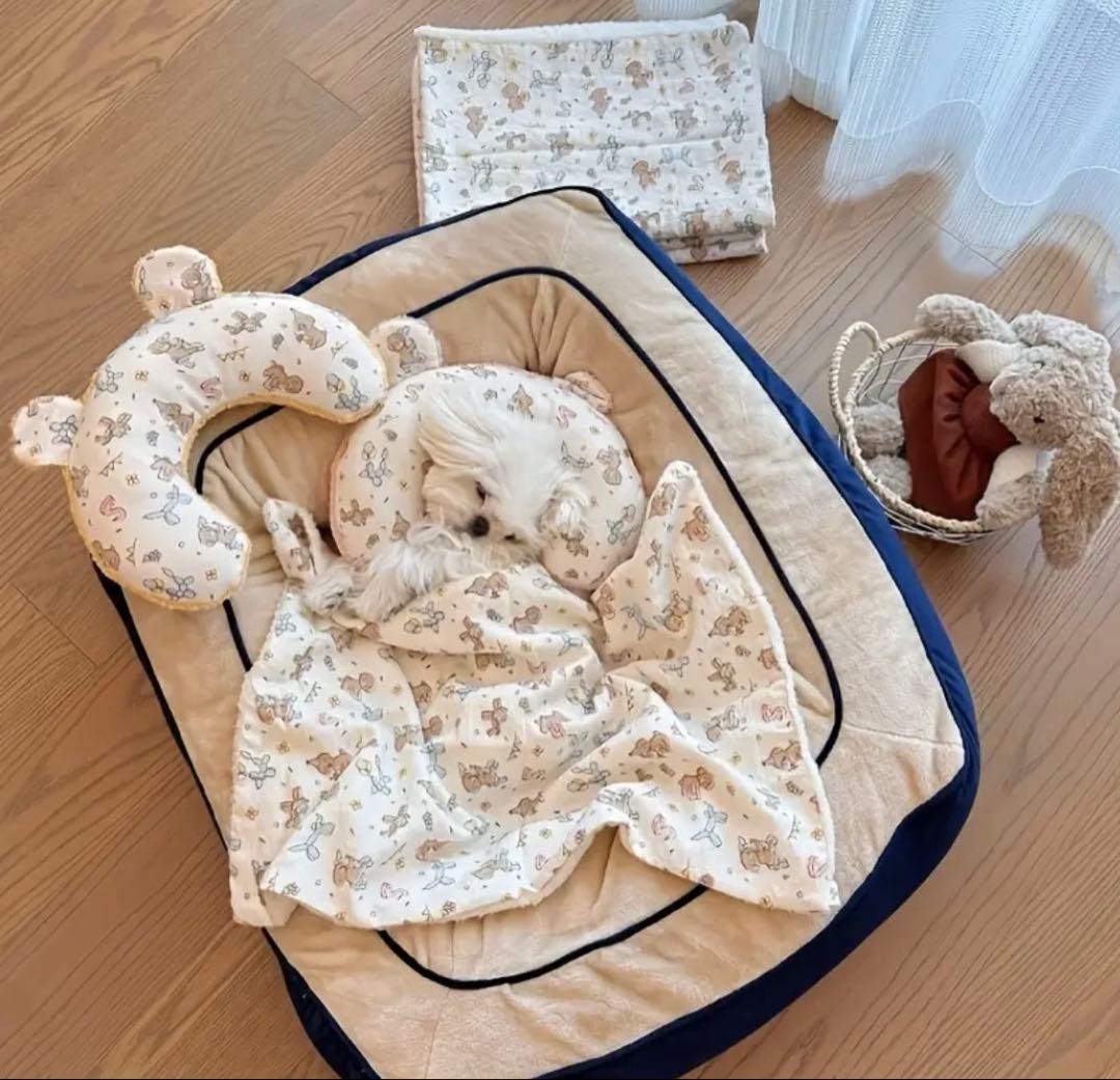 【New】Perfect for Pets & Babies ? Pillow & Blanket Set
