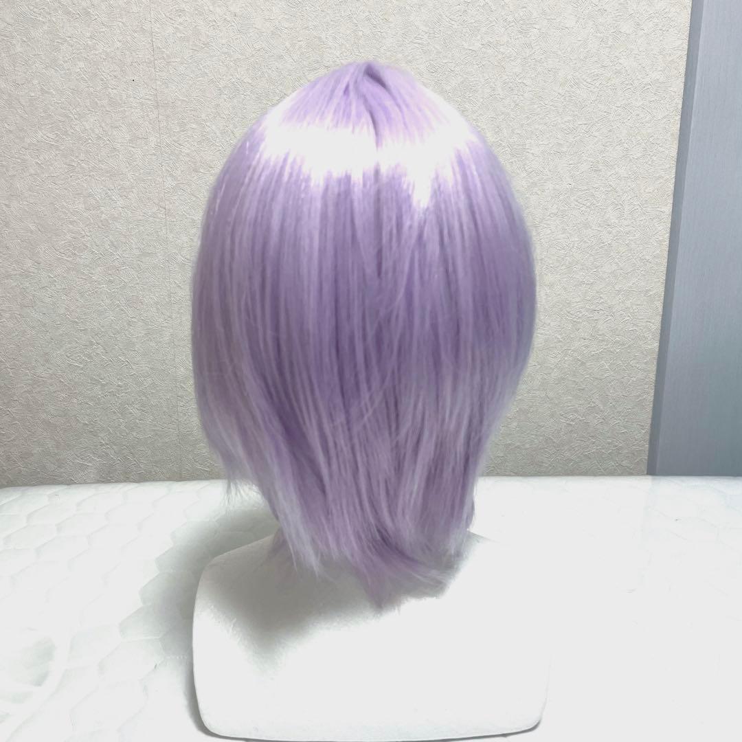 Short Bob Cosplay Wig Lavender Color