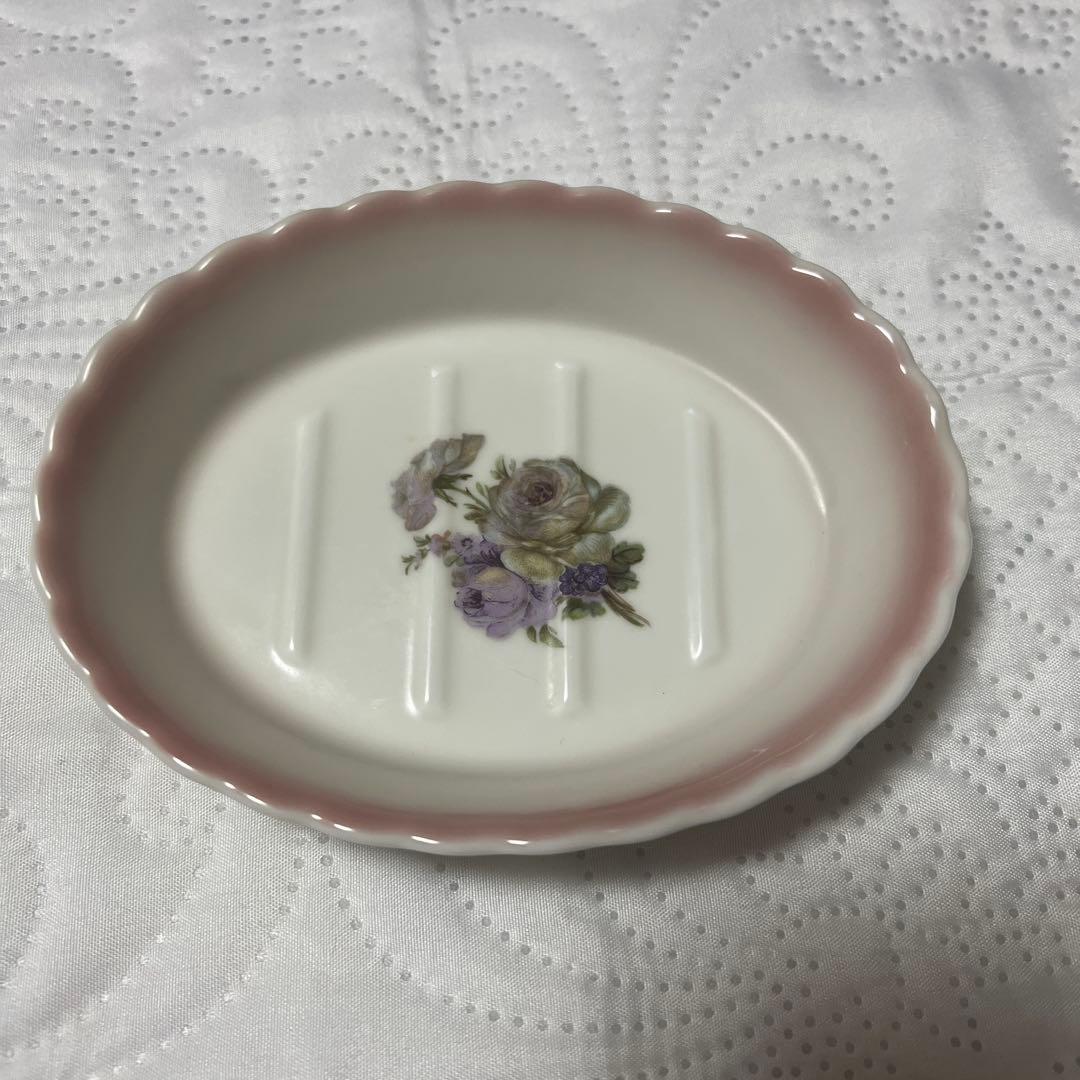 Iman Rose Soap Dish Tray
