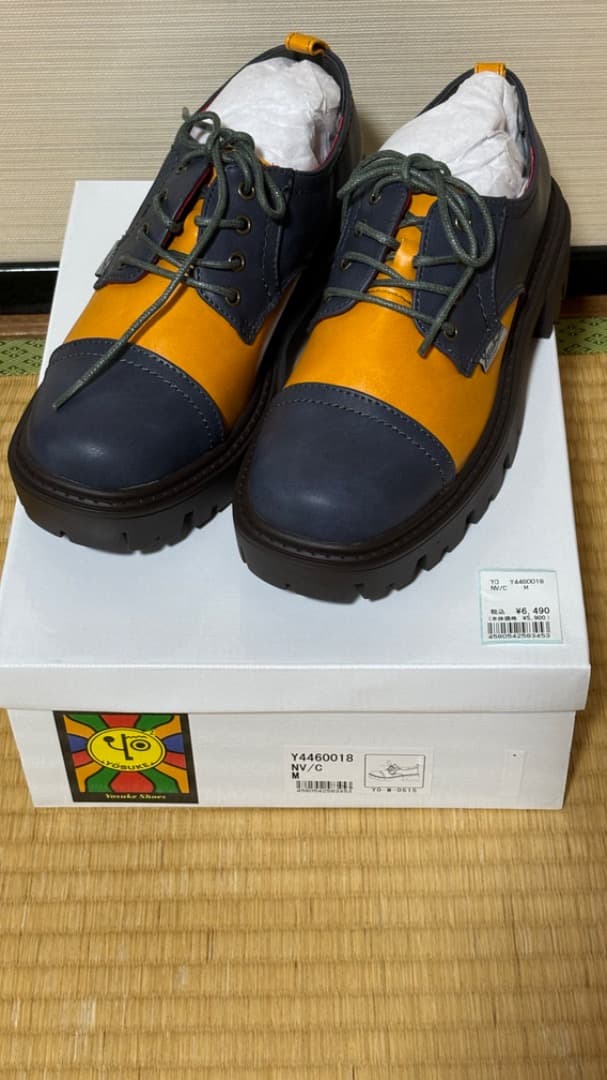 Yosuke Lace-up Shoes, Navy Combo [Limited Item] M